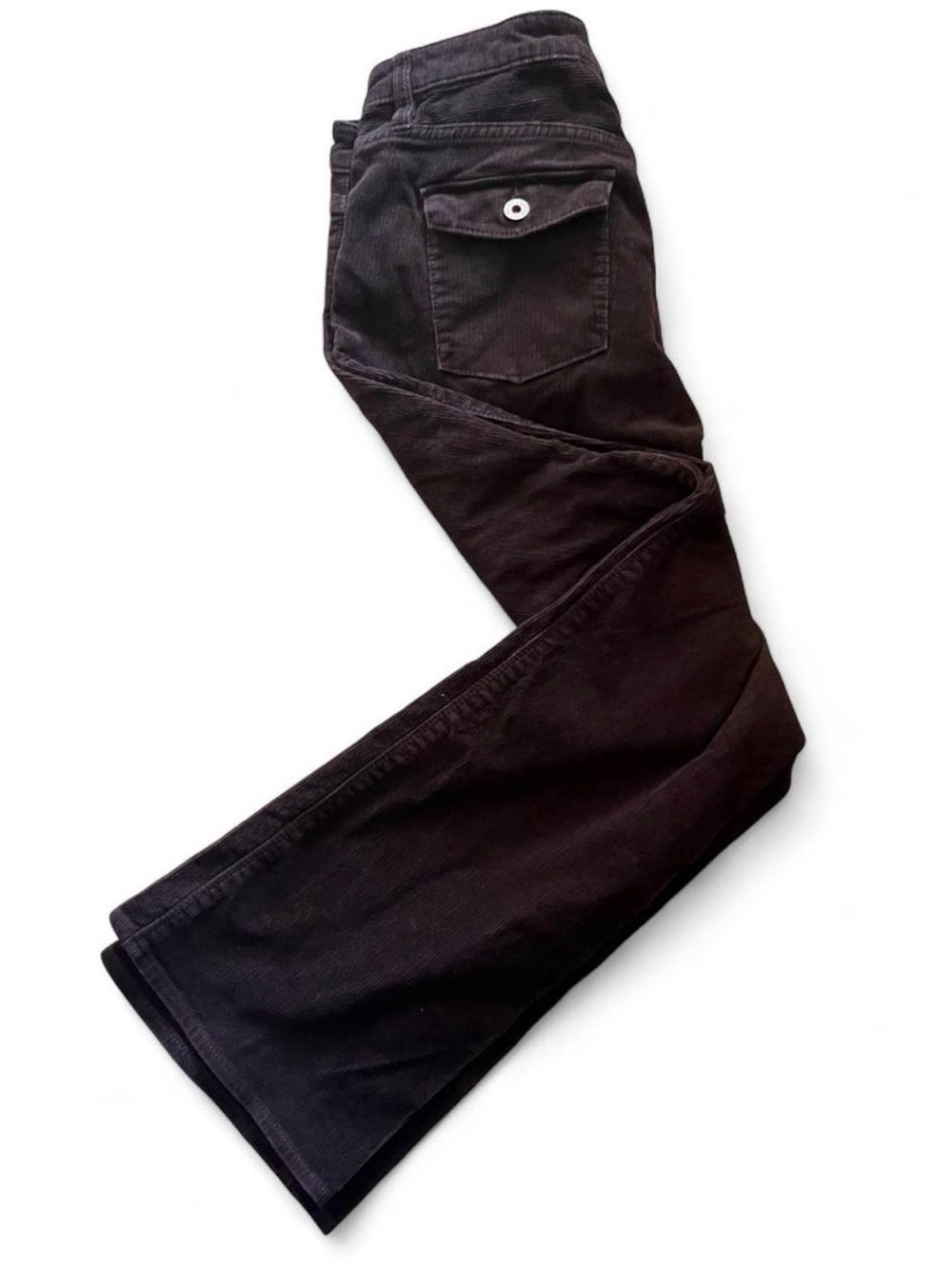 Polo Jeans Co Ralph Lauren Corduroy Pants 10x32 Chocolate Brown Y2K Bootcut